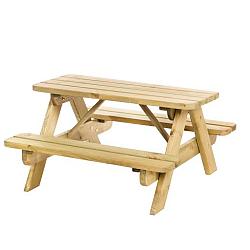 Junior Picknicktafel Björn, Bladmaat 90 x 38,5 cm.  W11018