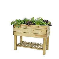 Minigarden Robuust Grenen 80 x 100 x 50 cm. (HxBxD), Groen Geïmpregneerd W991559