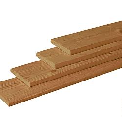 Douglas Geschaafde Plank 1,8 x 16,0 x 400 cm. Groen Geïmpregneerd  W44340