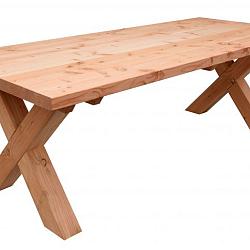 Tafel Xavi Excellent, 79 x 95 x 245 cm. Onbehandeld