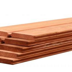 Betowood Scherm Douglas Inclusief Afdekkap 187 x 224 cm. Onbehandeld  W31672