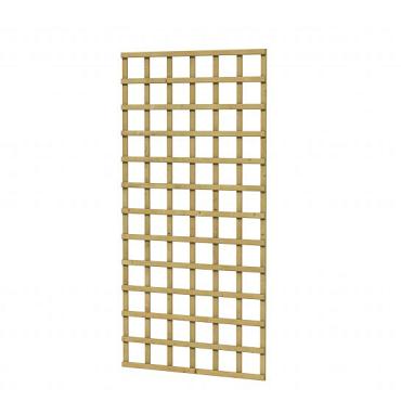 Trellis De Luxe Geschaafde Latten 90 x 180 cm. Maaswijdte 11,5 x 11,5 cm.  W304379