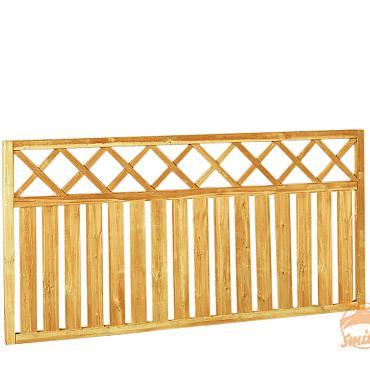 Rechthek Met Trellis 180 x 90 cm.  W01005