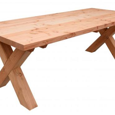 Tafel Xavi Excellent, 79 x 95 x 245 cm. Onbehandeld