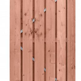 Douglas Fijnbezaagde Deur Op Stalen Frame Plank 14 cm. 100 x 190 cm. Blank 1060615  (W42045)   =V