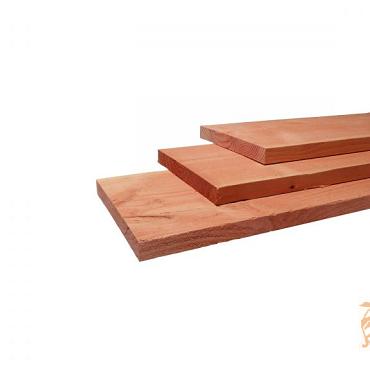 Douglas Fijnbezaagde Plank 2,5 x 25 x 400 cm. Onbehandeld  W31423