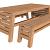 Tuinset Riva Excellent, 2 x Bank En 1 x Tafel, Onbehandeld  1023870