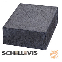 Schellevis Halve Traptreden Massief 50x40x20 Carbon