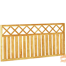 Rechthek Met Trellis 180 x 90 cm.  W01005