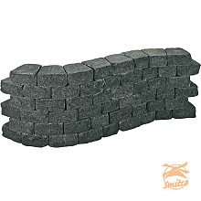 Pilestone Trapezium 23/17X21.5X10 Coal